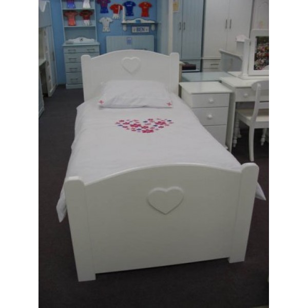 Heart  Or Star Bed With Raised Footboard