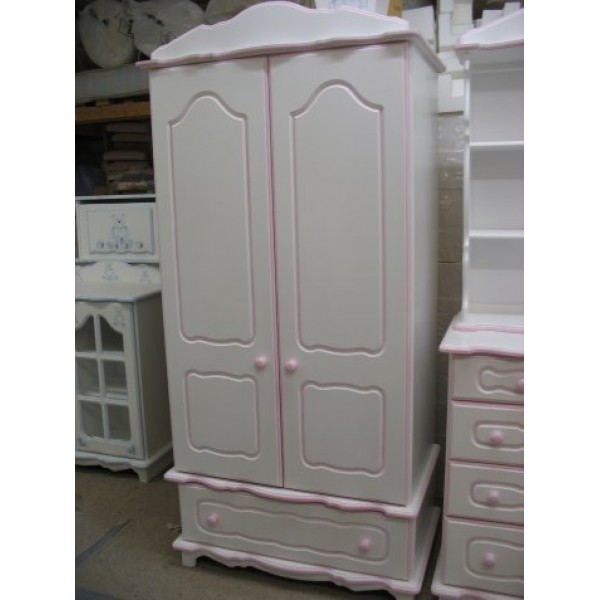 Girls Wardrobe 2 Doors 1 Drawer 