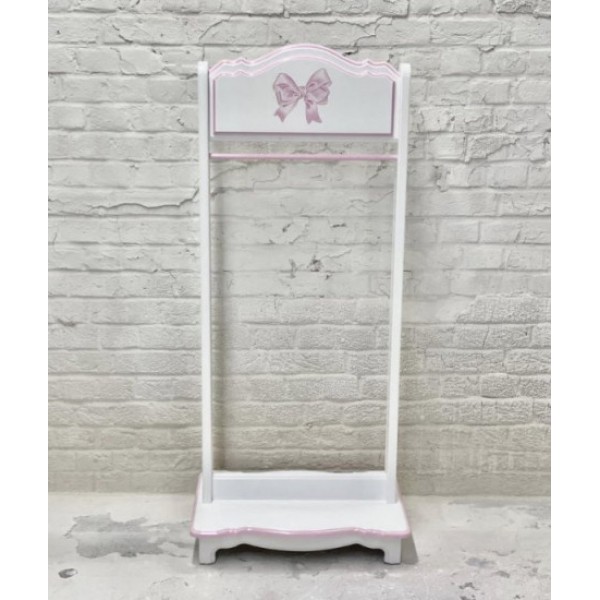 Clothes Rail With Pink Magda Bow 24inches Wide
