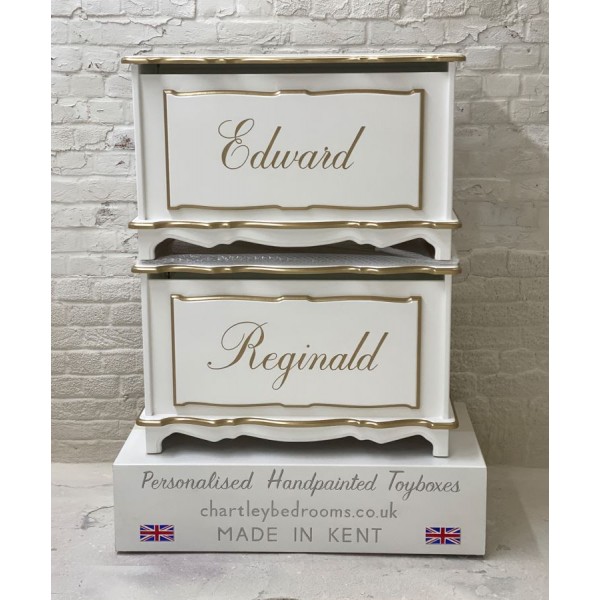Large Size 3ft Toy Box Personalised With Your Child's Name