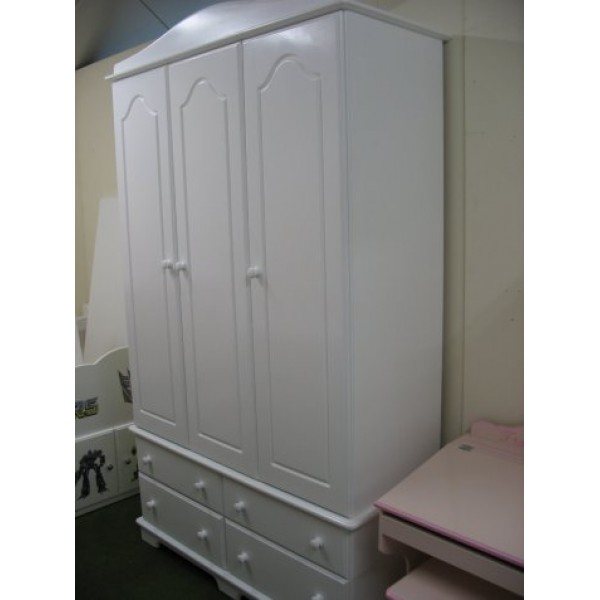Large White Wardrobe