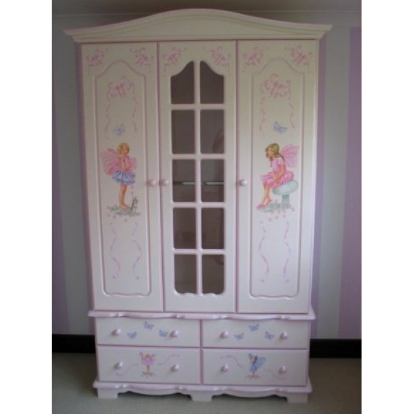 Clemma Fairies Tall Swept Head Wardrobe