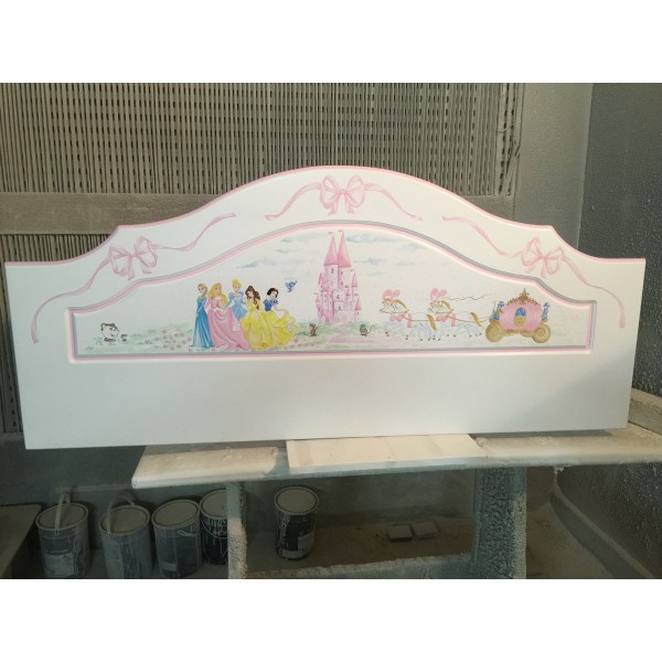 Girls 5ft Princess Headboard