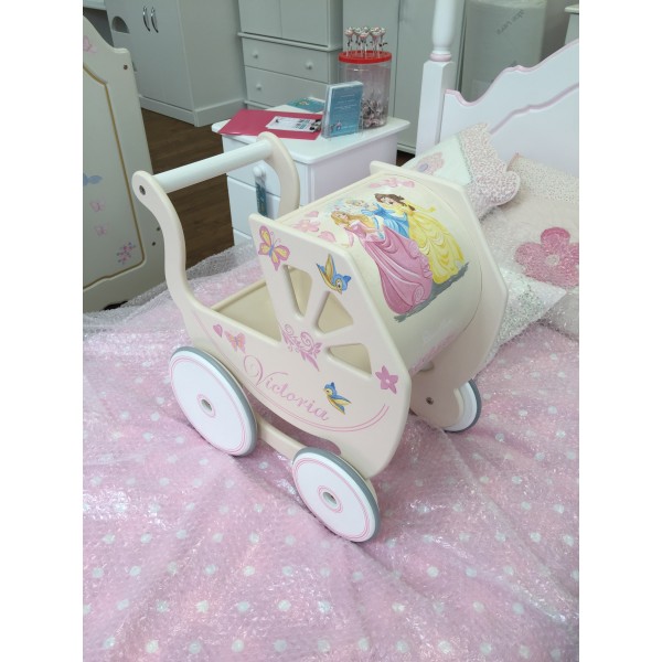 Detailed Art Added To Clients Own Dolls Pram