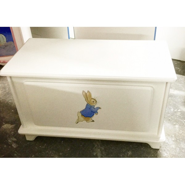 Toy Box 3ft With Single Peter Rabbit Plain Style