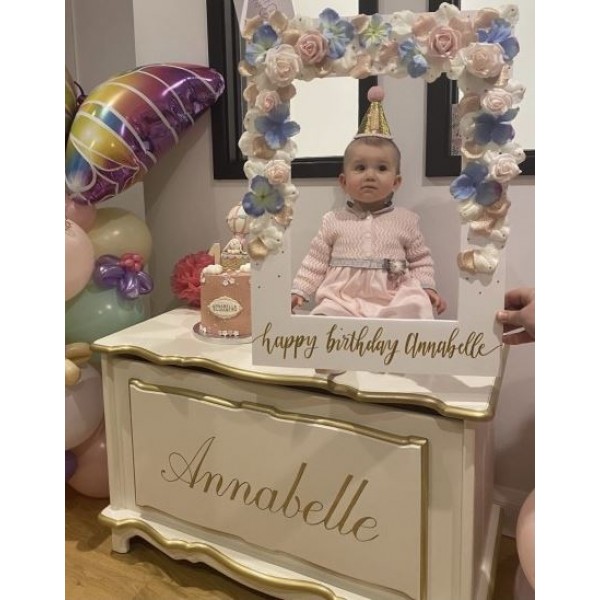 Annabelle Hand Painted Personalised Toybox