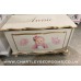 Portrait Personalised Toy Box Hand Painted