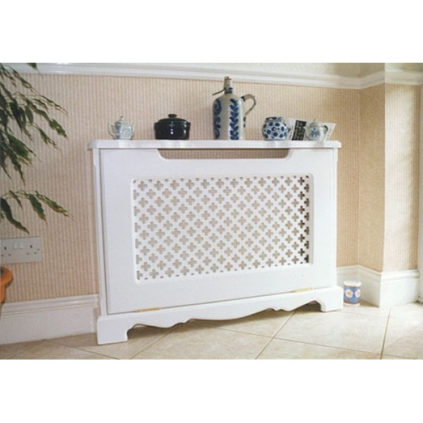 Radiator Cabinet Pure White Classical