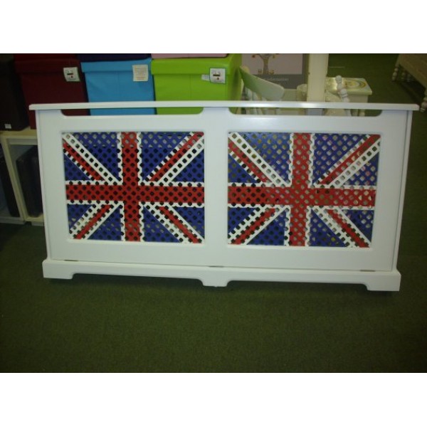Radiator Cabinet Union Jack Artwork