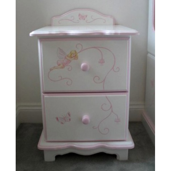 Bedside 2 Drawer Soft Fairy Bedside