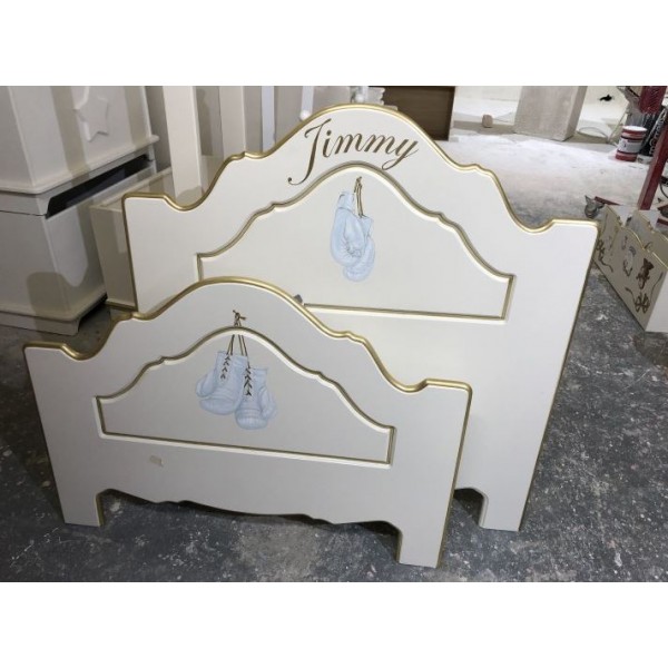 Boxing Gloves Boys Bed With Name