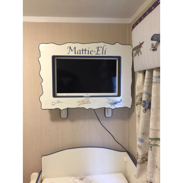 TV Facia Style Wall Unit Bespoke