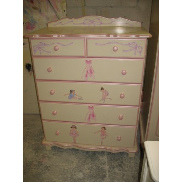 Chest Of Drawers Ballet Dancers Girls 