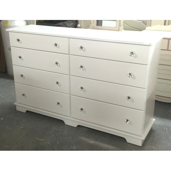 Wide Double Chest With Crystal Knobs Bespoke