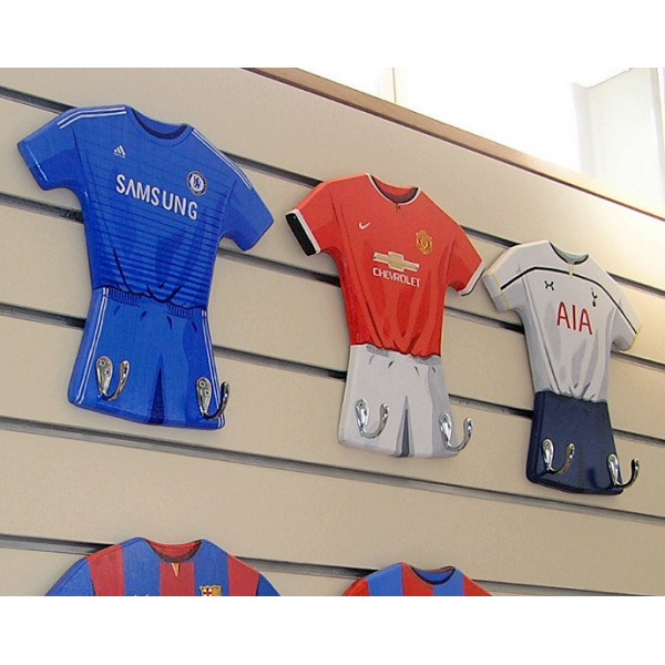 Football Coat Hooks Handpainted - Any Team