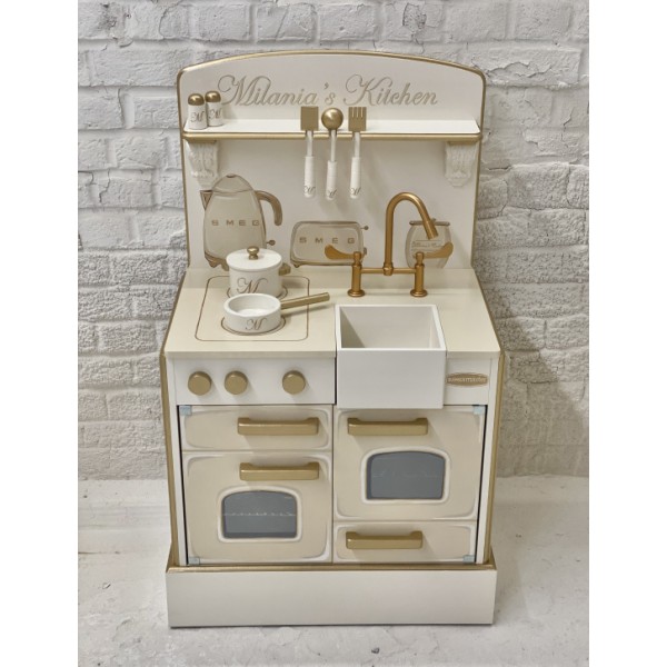 Play Kitchen With Added Corbels To Match Mummy's Kitchen