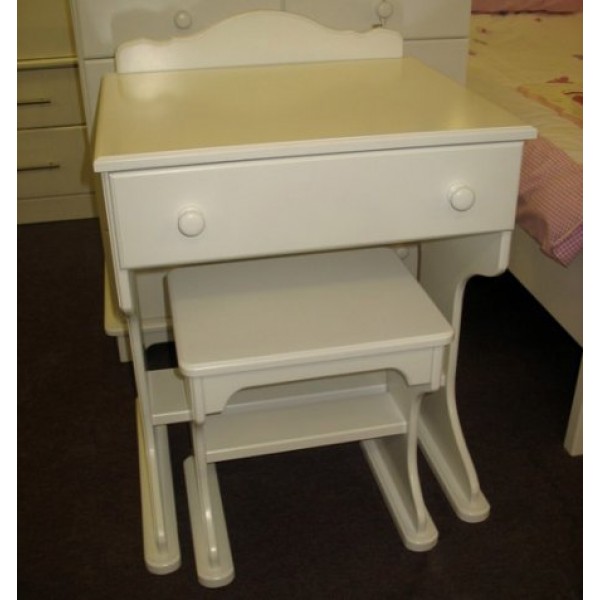 Flat-Top Desk & Stool