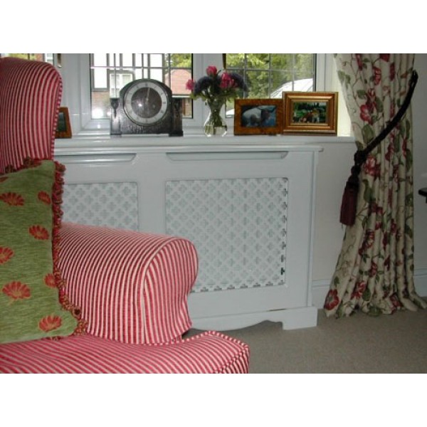 Radiator Cabinet White & Elegant