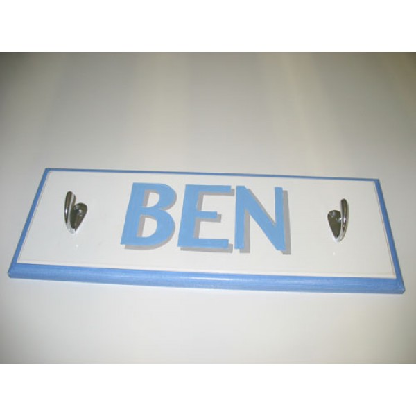 Coat Hook With Name - 