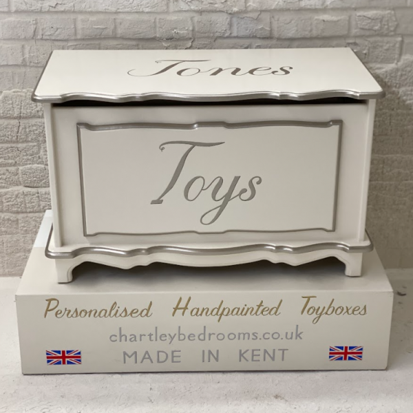 Personalised Family Name Toy Box