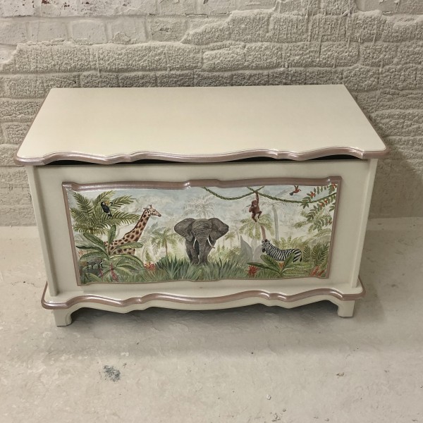 Jungle Animals Hand Painted Traditional Style