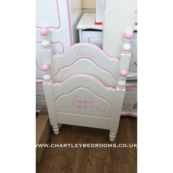 Reduced Size Princess Bed For a Small Room Or Caravan