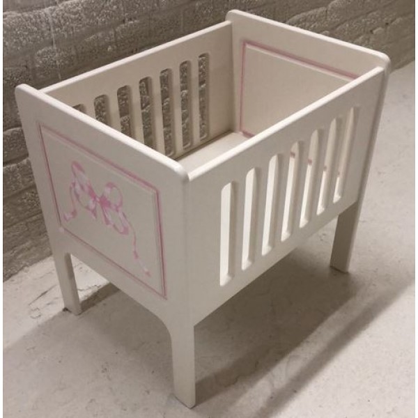 Dolls Cot Made In A Miniature Size