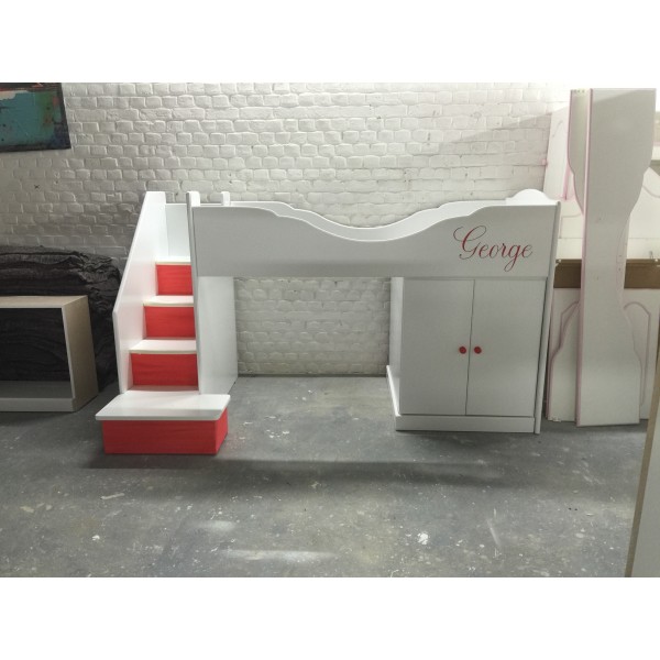 Play Bed With Stairs