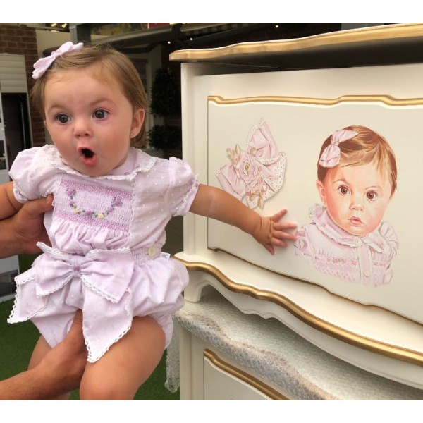 Portrait Personalised Toy Box