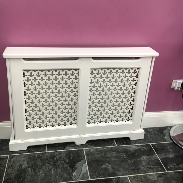 White Radiator Cabinet Cover Made To Measure
