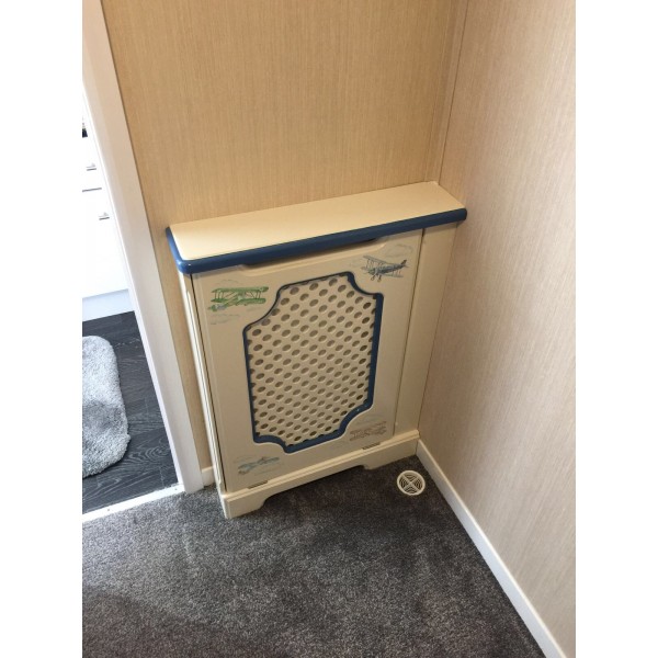 Small Radiator Cabinet With Infill Panel