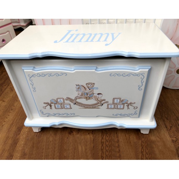 3ft Rocking Horse & Bear Toybox Inc Name