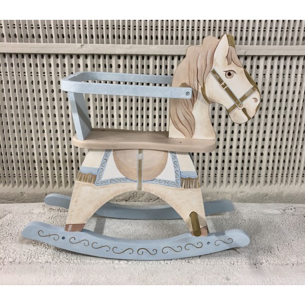 Rocking Horse Make Over For First Birthday