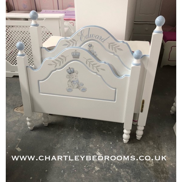 Prince Bed With Royal Bear Artwork