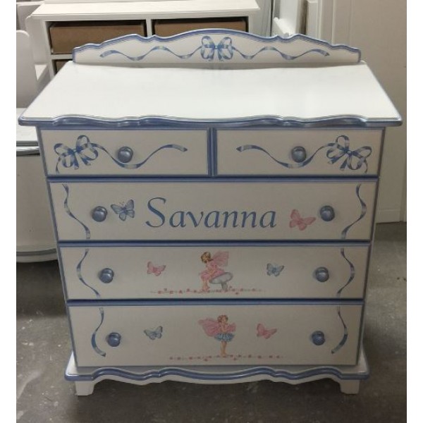 White And Blue Fairy Chest Savannah
