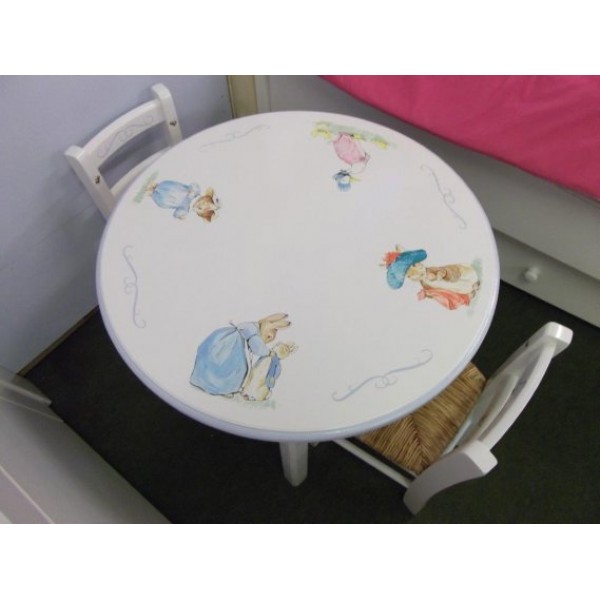 Beatrix Potter Table & Chairs For Toddlers