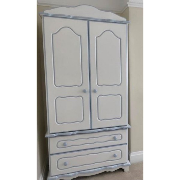 White And Blue Boys Wardrobe